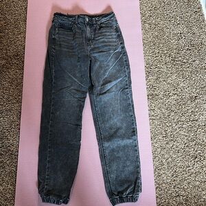 American Eagle Denim Mom Joggers